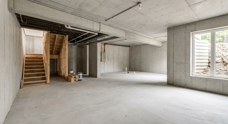 Basement Concrete Installation in New Boston, NH