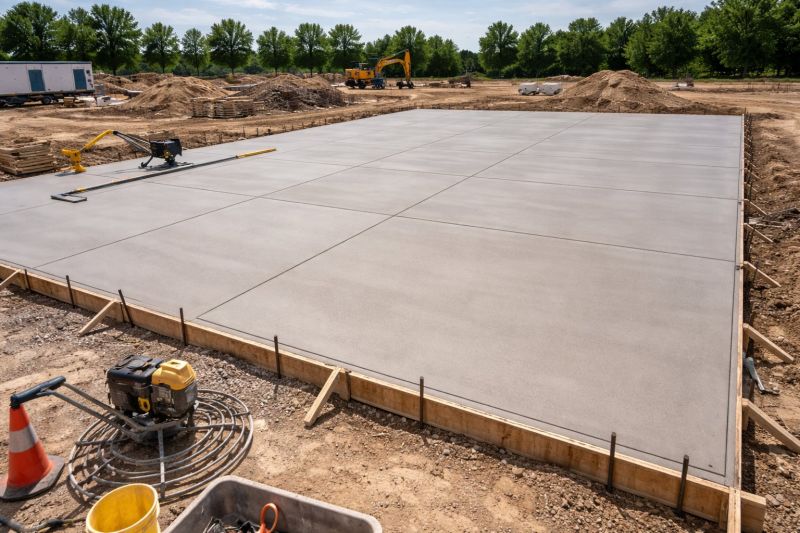 Commercial Slab Construction in Wilmington, MA
