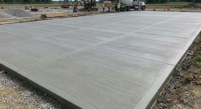 Commercial Slab Construction in Wilton, NH