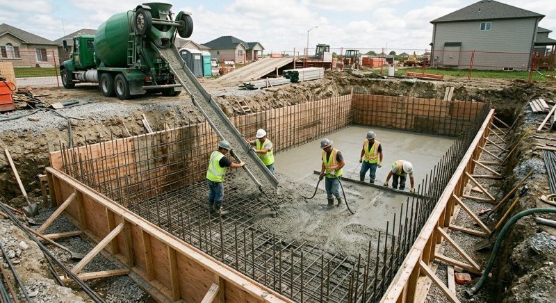 Concrete Basement Pouring in Nashua, NH