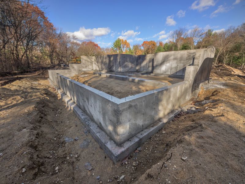 Foundation Wall Pouring in Wilmington, MA